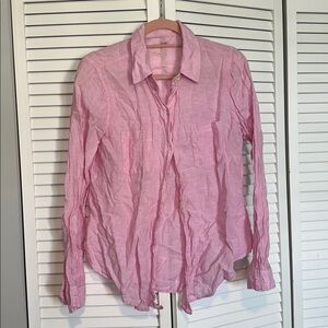 Lilly Pulitzer Pink Button-Up Shirt